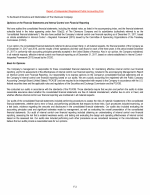 - Report of Independent Registered Public Accounting Firm