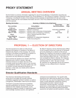 Proposal 1 - Election of Directors