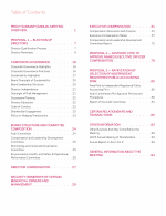 Table of Contents