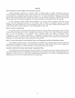 10. Directors, Executive Officers and Corporate Governance